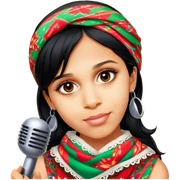 Colorful Singer sticker