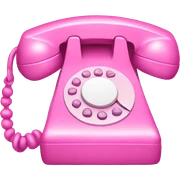 Pink phone sticker