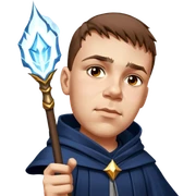 Stormcaller Wizard sticker