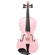 Pastel pink viola instrument  sticker