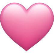 pink heart sticker