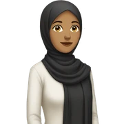 Islam woman sticker