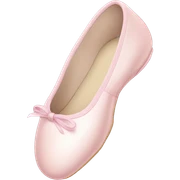 Pale pink ballet shoes sticker