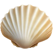 Seashell sticker