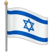 Israel flag sticker