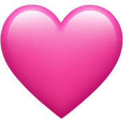 pink heart sticker