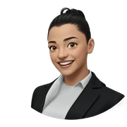 smiling girl in black jacket sticker