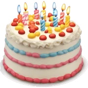 Birthday cake  sticker