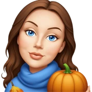 Cozy autumn girl  sticker