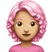 Pink sticker