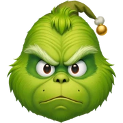 Grinch sticker