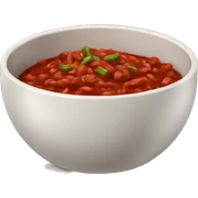 bowl of chili sticker