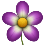 Flower sticker