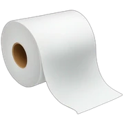 toilet paper sticker