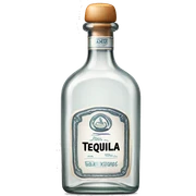 Tequila blanco bottle sticker