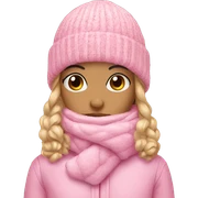 Winter Pink Accessories  sticker