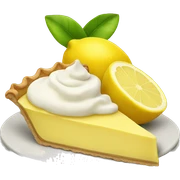 Lemon pie sticker
