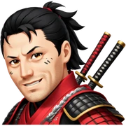 Daring Samurai sticker