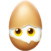 Egg sticker