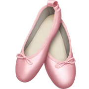 Ballet shoes sticker