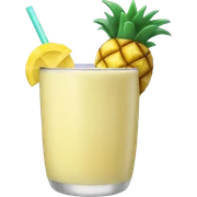 pineapple smoothie sticker