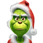 The grinch sticker