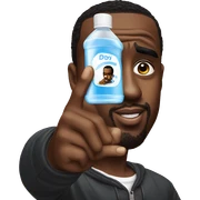 p diddy holding baby oil sticker