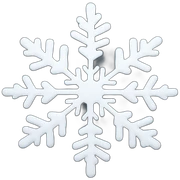 snow flake sticker