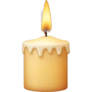 Candle sticker