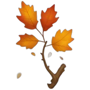 Fall sticker