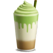 matcha latte  sticker