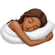 Women sleep  sticker