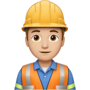 Construction worker principal contractor sticker
