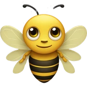 Bee sticker
