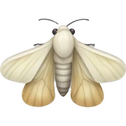 glass milk moth sticker