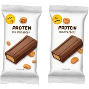 two packets of protein bars sticker