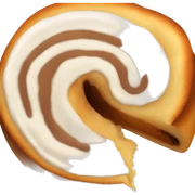 Cinnamon roll sticker
