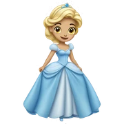 princess cinderella sticker