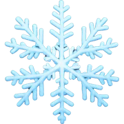Snowflake sticker