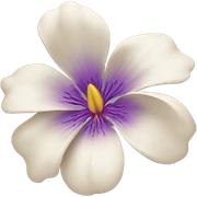 Flower sticker