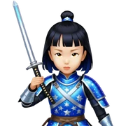 Celestial Samurai sticker