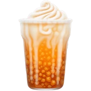 Thai tea boba tea sticker
