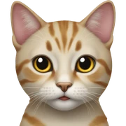  realistic cat  sticker