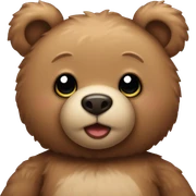 Teddy bear inlove sticker