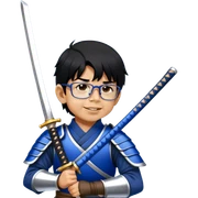 Steadfast Samurai sticker