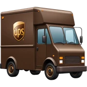 UPS truck sticker