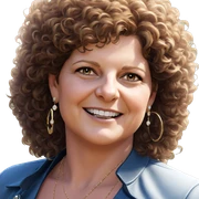 smiling girl with jewelry portrait sticker