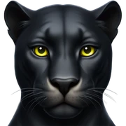 Black panther sticker
