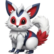 Shiny Furret-Absol-Trico-Hybrid (Full body) sticker