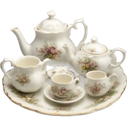 tea set victorian sticker